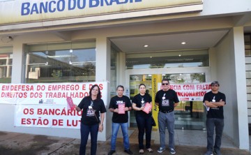 Sindicato de Apucarana cobra mais funcionários para o BB de Rio Branco do Ivaí